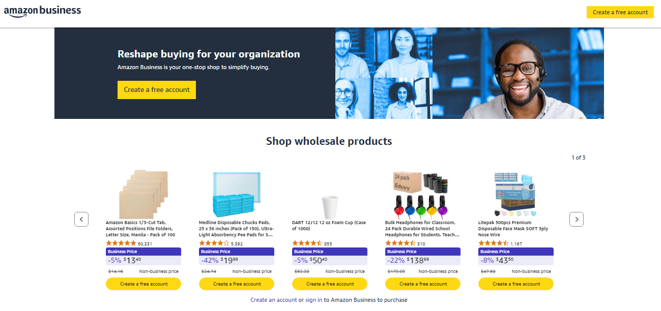 Amazon Business: معتبرترین سایت خرید عمده انواع کالا